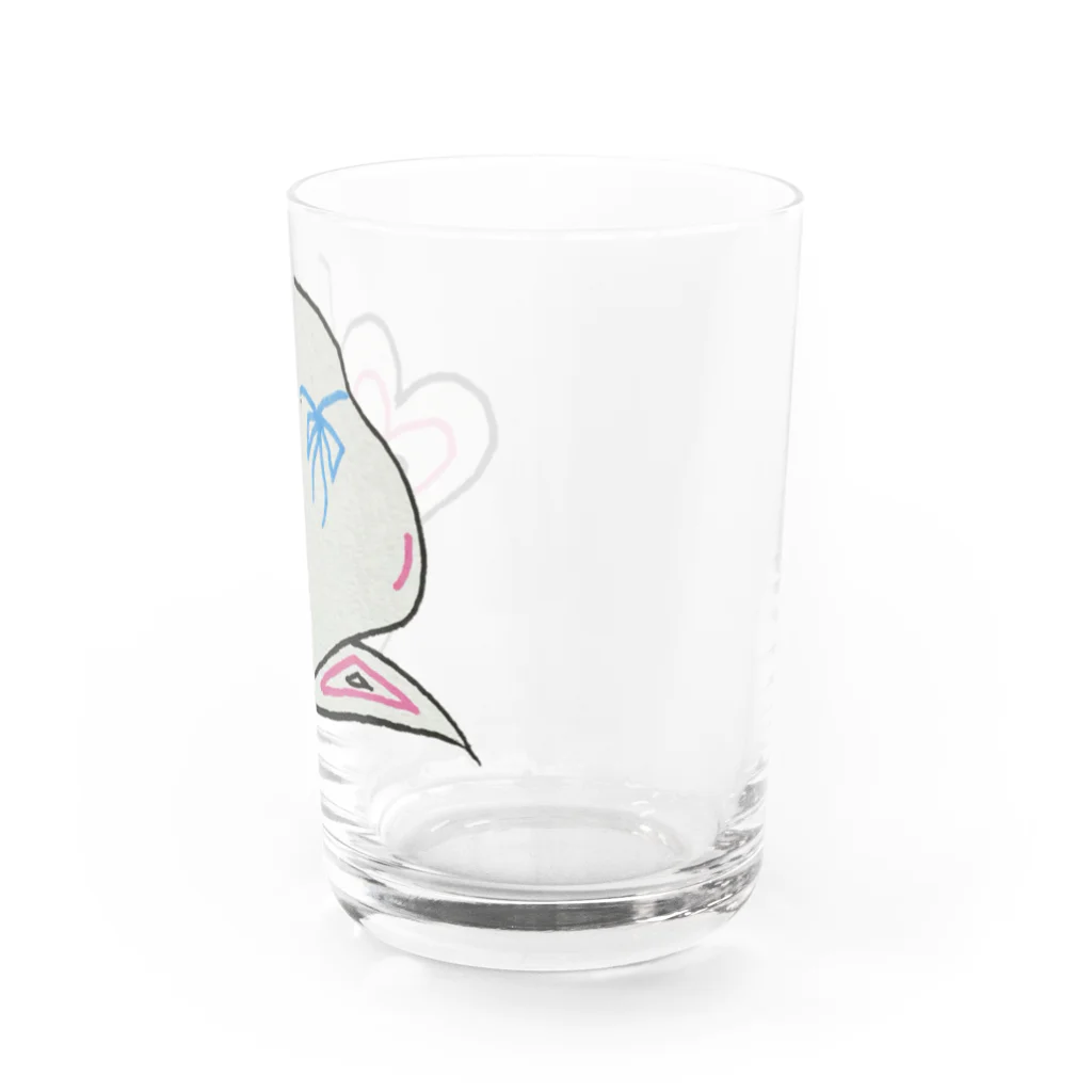 きょうちゃんのﾅｽｶﾞﾏﾏのぷりけちゅ。 Water Glass :right