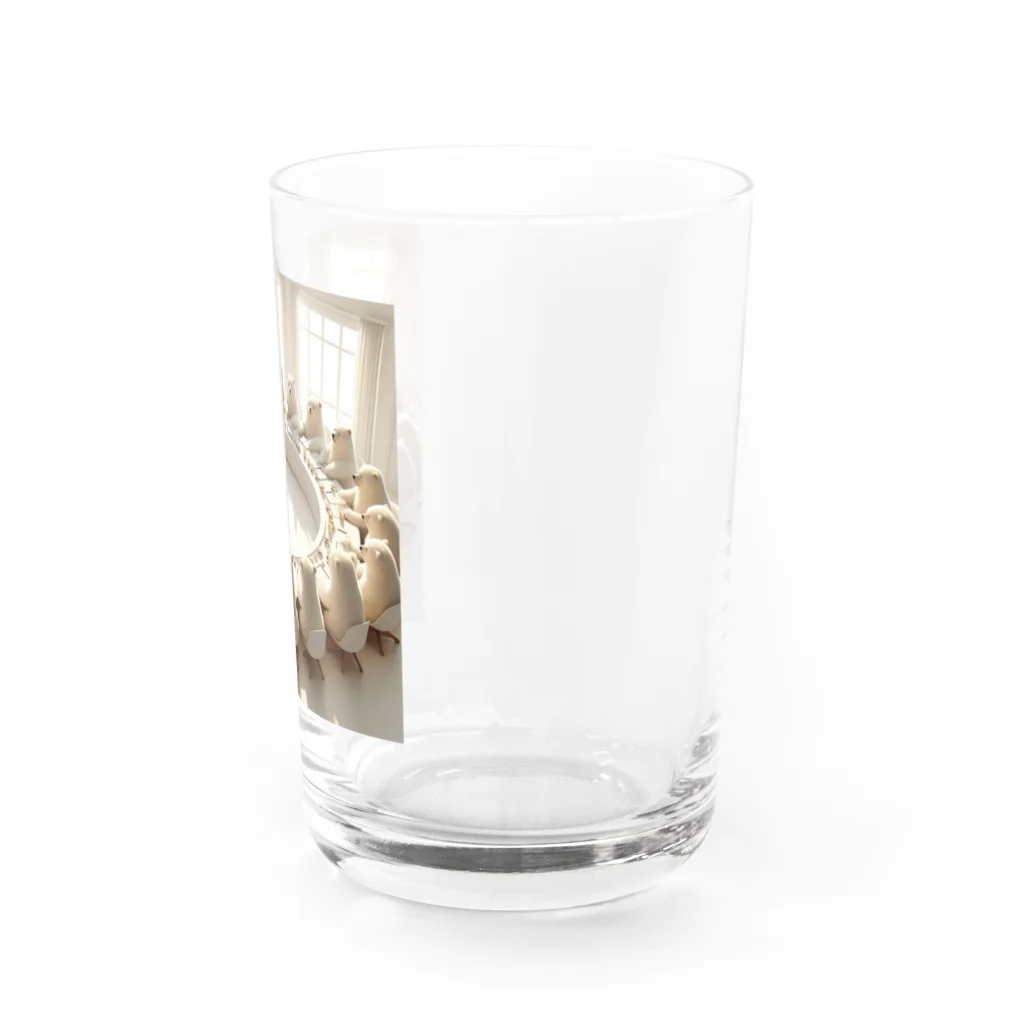 ほかほかしろくまのあったかざっかやのしろくま国際コミュニティ会議 Water Glass :right