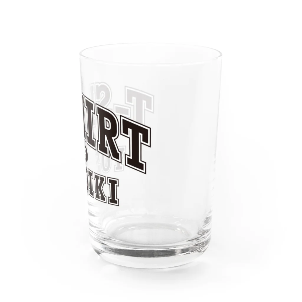 グラフィンのよそいきのTシャツ Water Glass :right