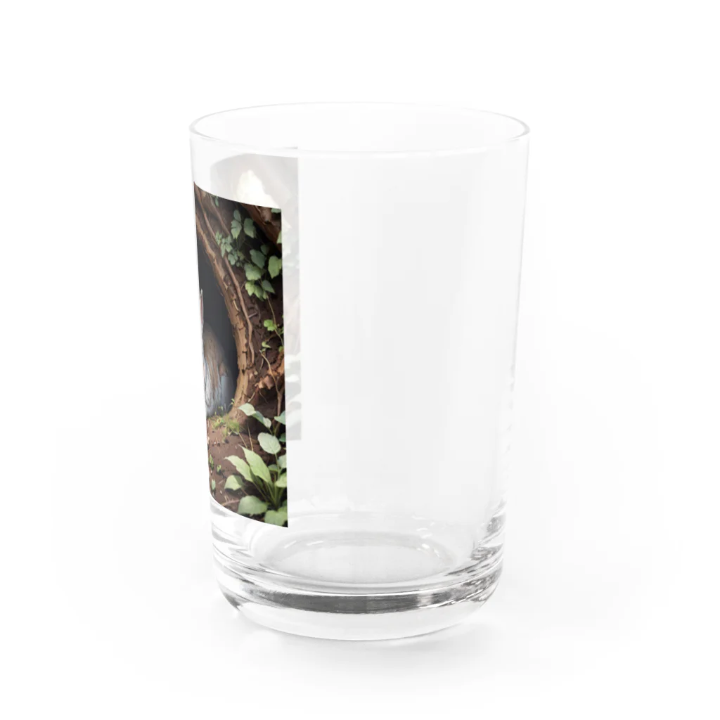 cute in cool shopのウサギの住み家 Water Glass :right