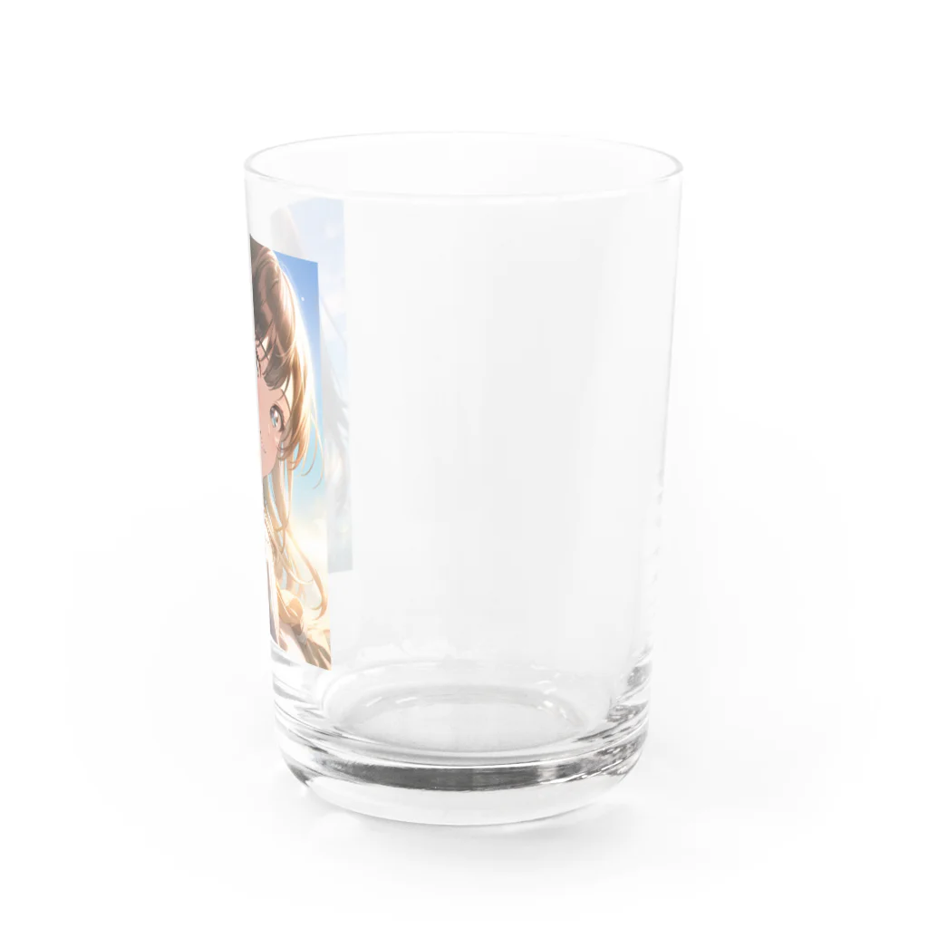 きゃんべるの彼女の微笑み - A Glimpse of Happiness Water Glass :right