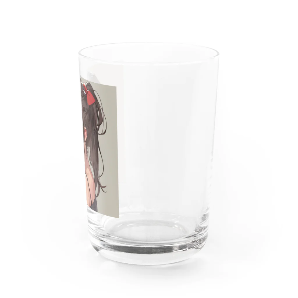 AQUAMETAVERSEのリンゴ飴娘　Tomoe bb 2712 Water Glass :right