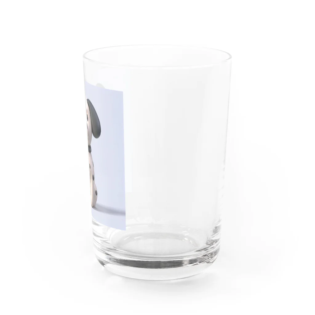 maoluckの置物風ダルメシアン Water Glass :right