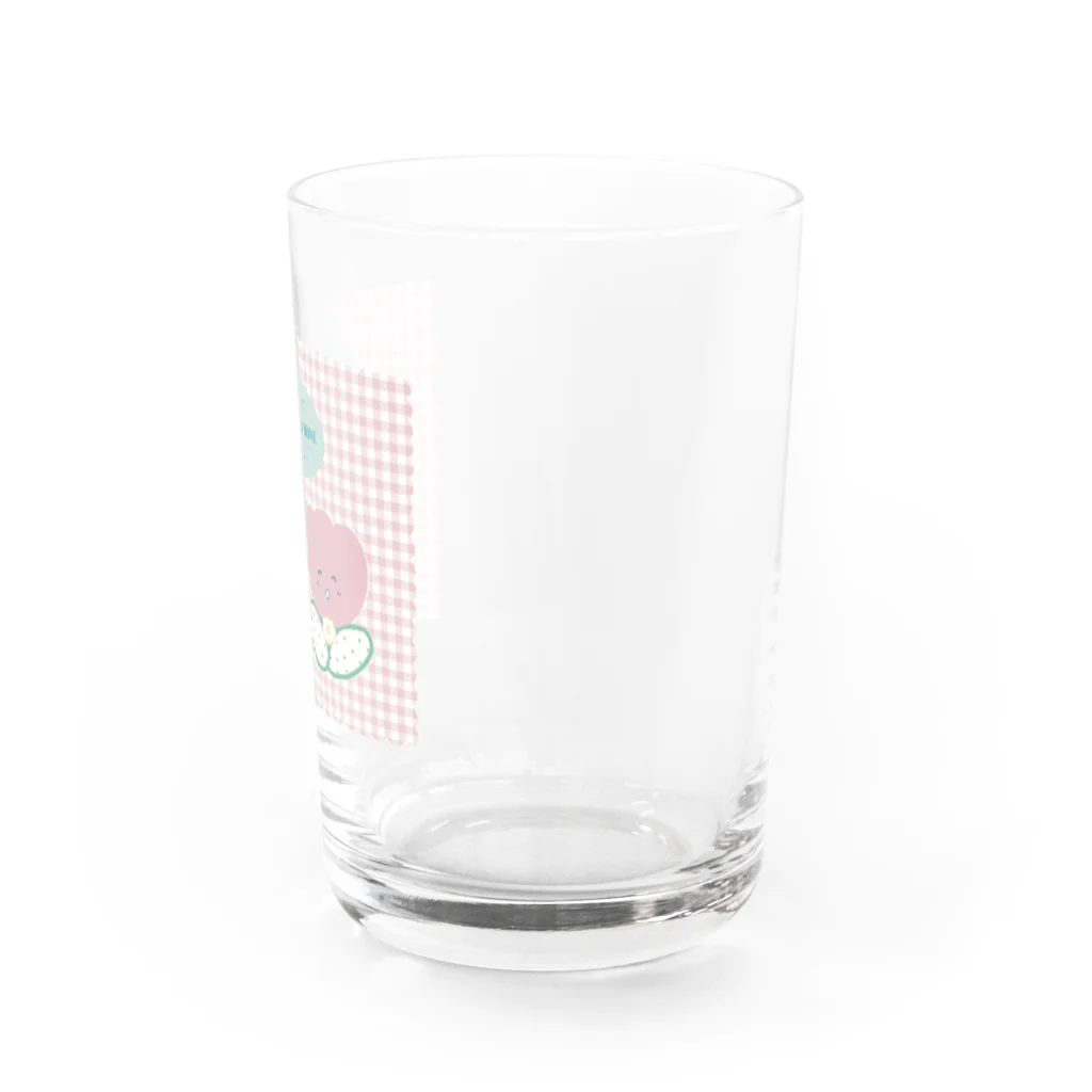 kajiinorikoのにっこりチューリップ Water Glass :right