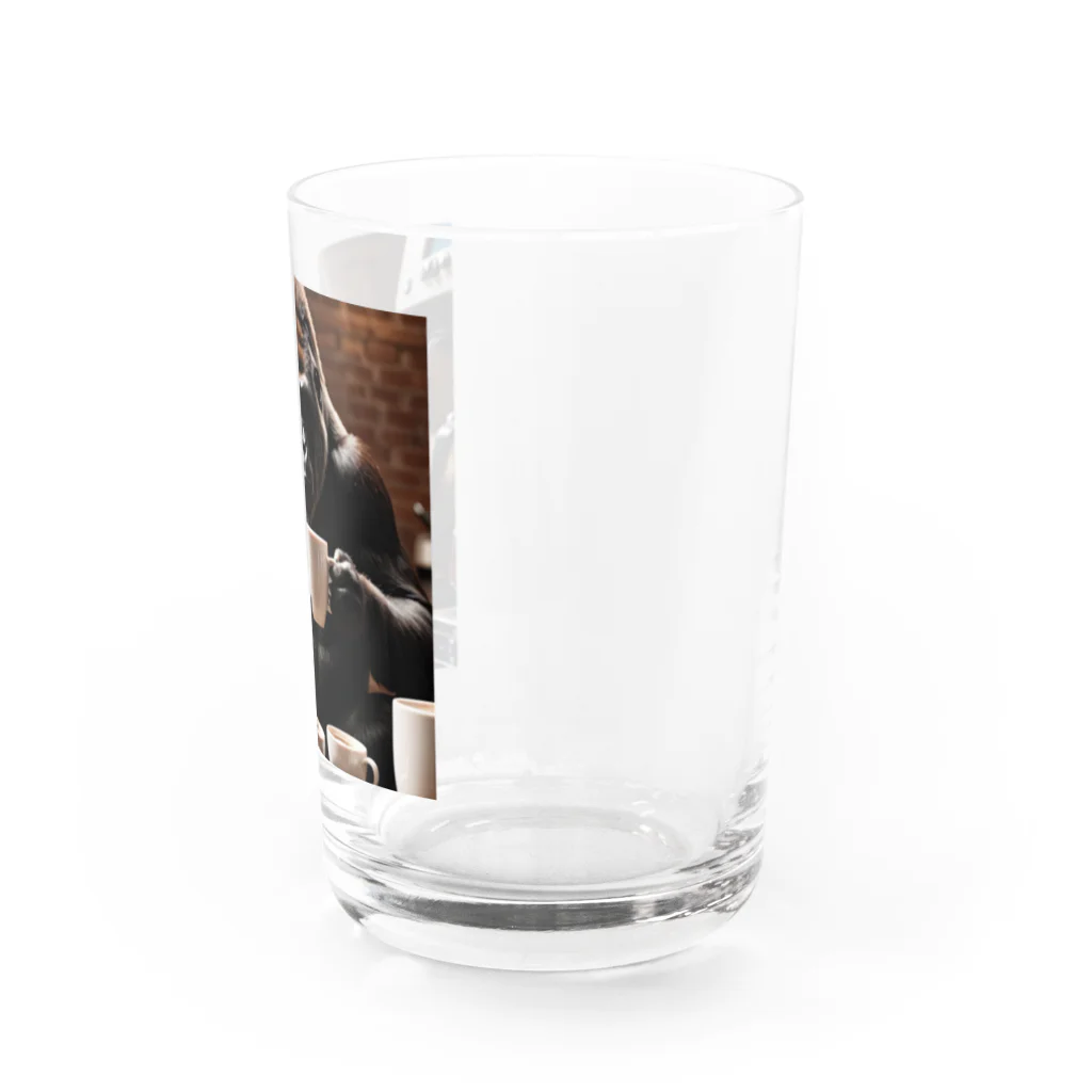 WildRiceのカフェゴリラ Water Glass :right