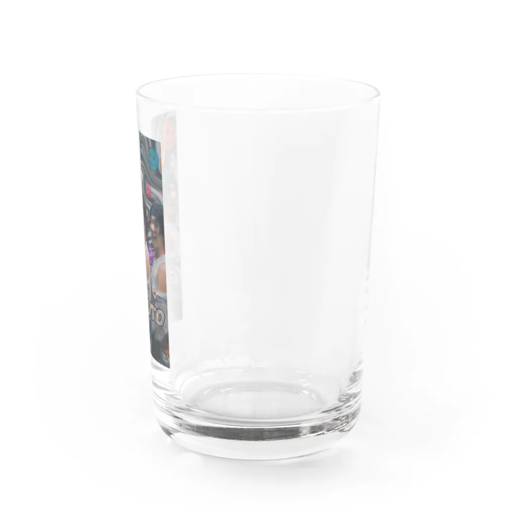 かしまのぶりぶりガクト君 Water Glass :right