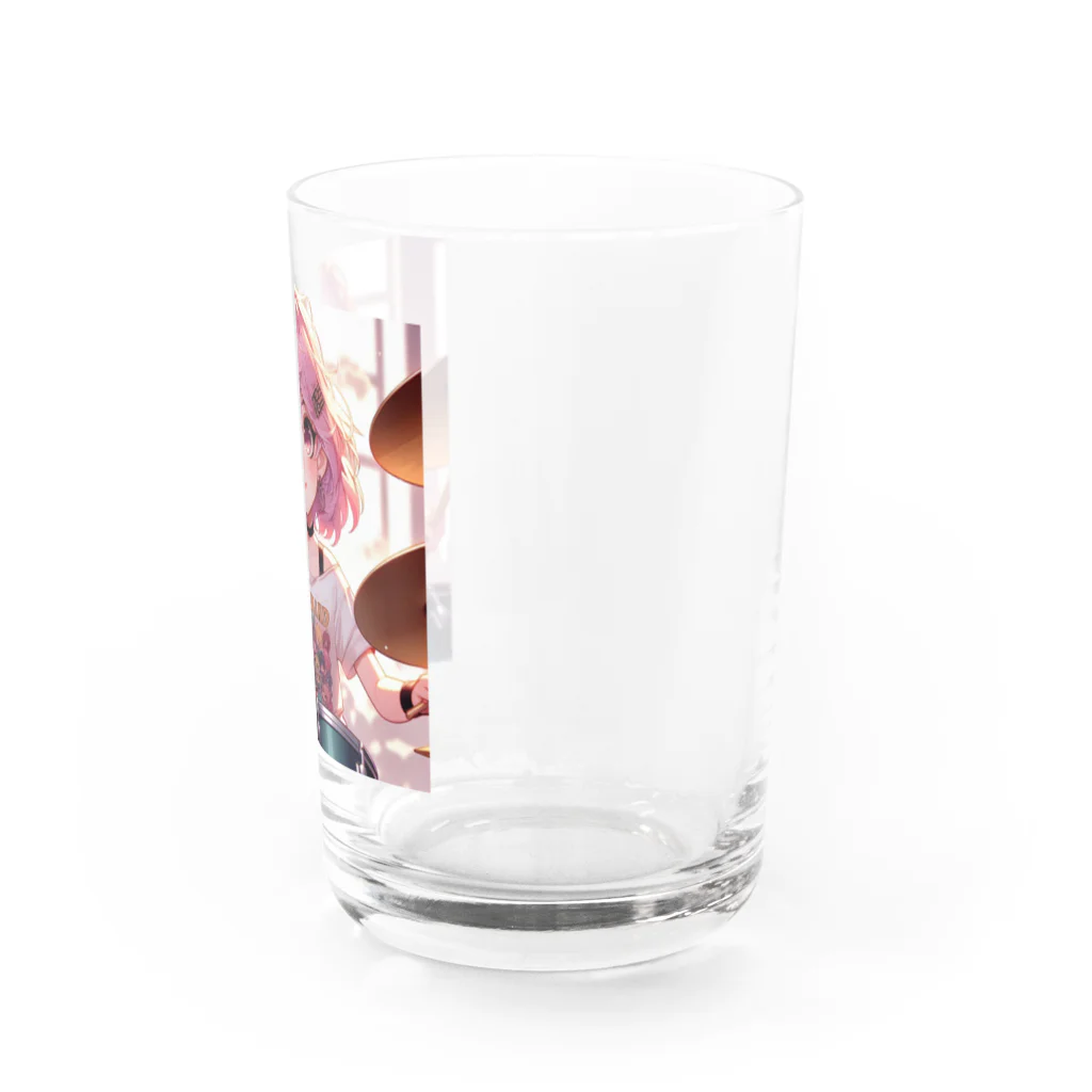 suzumetaruのロックンロール Water Glass :right