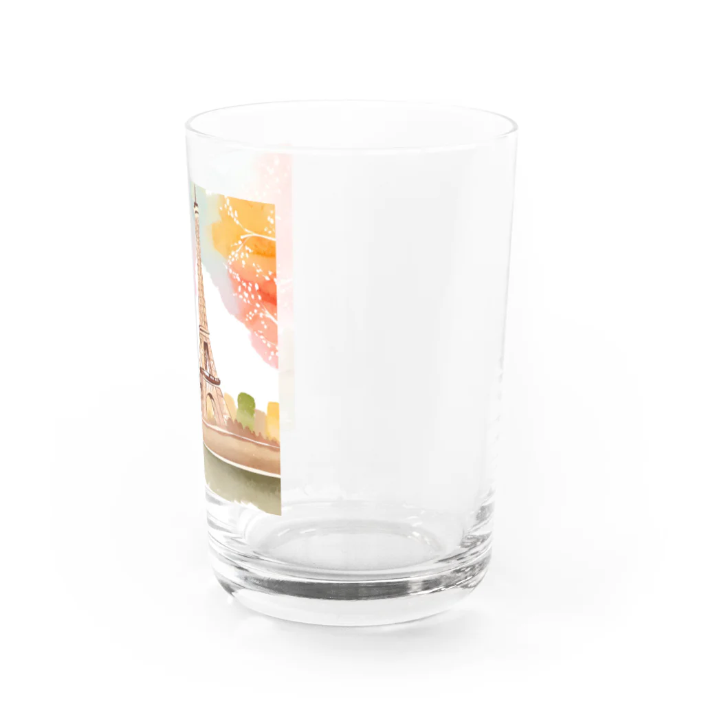 tyu-ripuのparis spring Water Glass :right