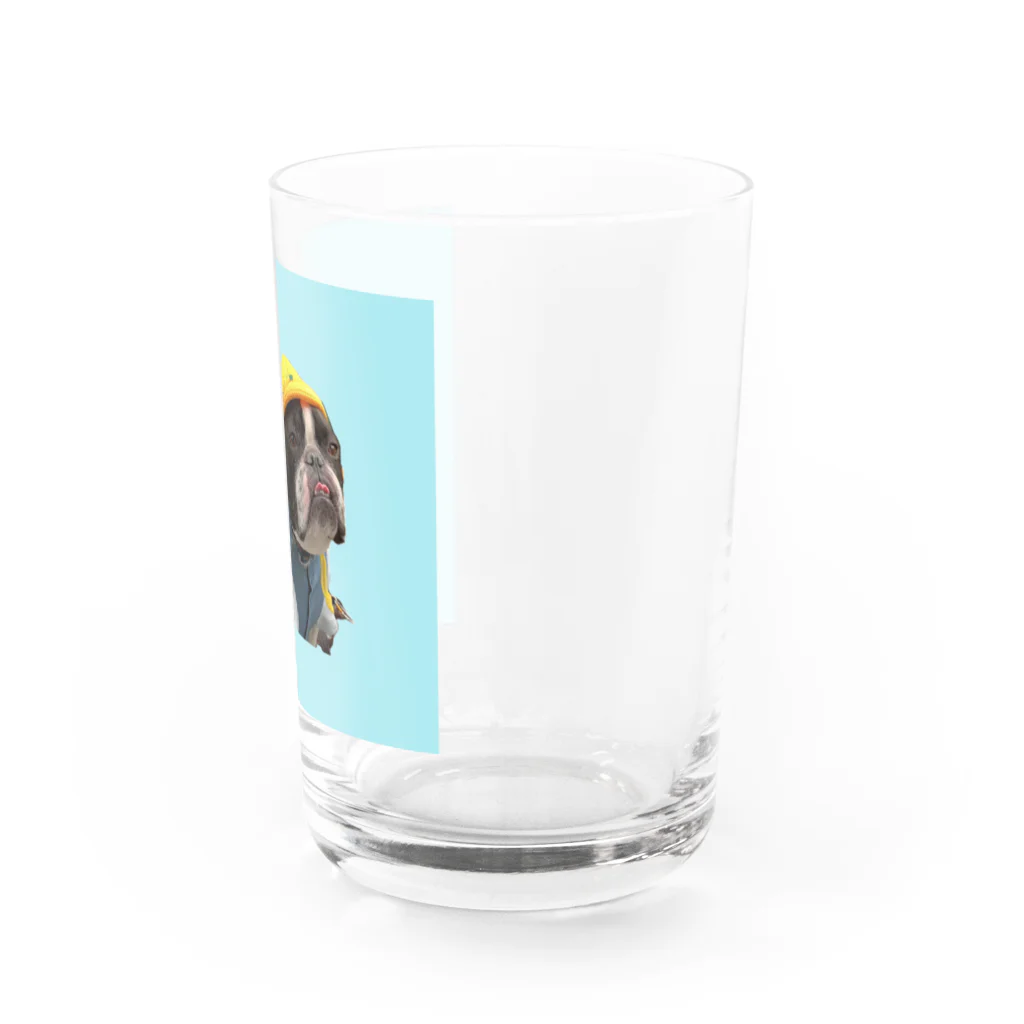 フレブル6兄弟オリジナルグッズのハチ兄さん安全第一グッズ Water Glass :right