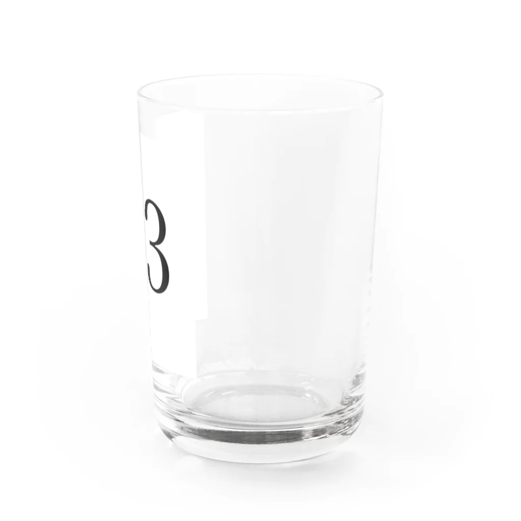 あかさたーなの33 Water Glass :right