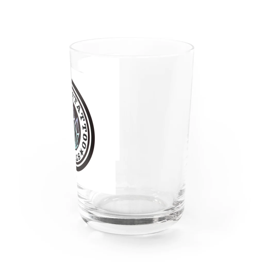 CRYSTAL TATTOO STUDIO のCRYSTAL TATTOO LOGO ソックス Water Glass :right