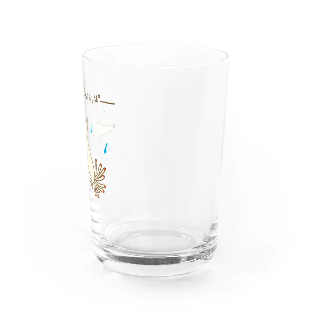 Siderunの館 B2の画伯チックな九尾の狐 Water Glass :right