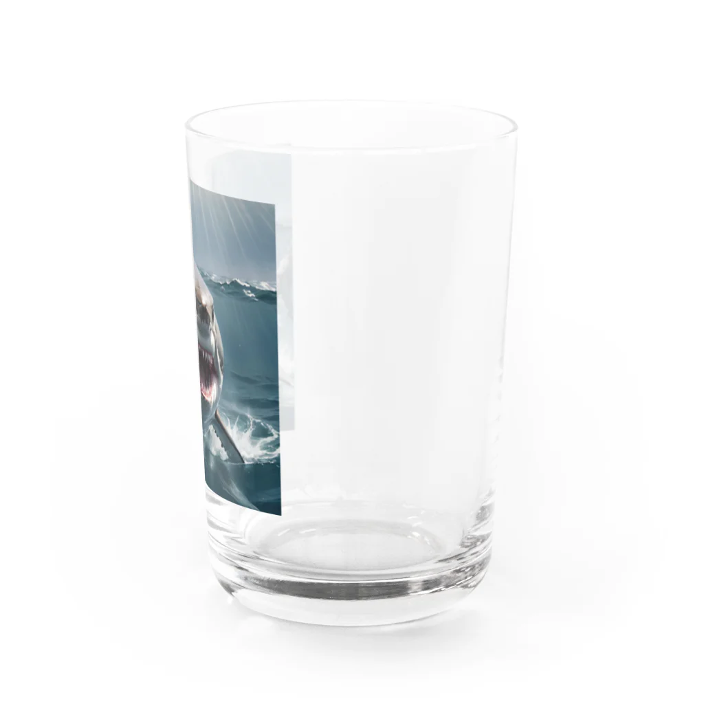 monnzirouのサメ Water Glass :right