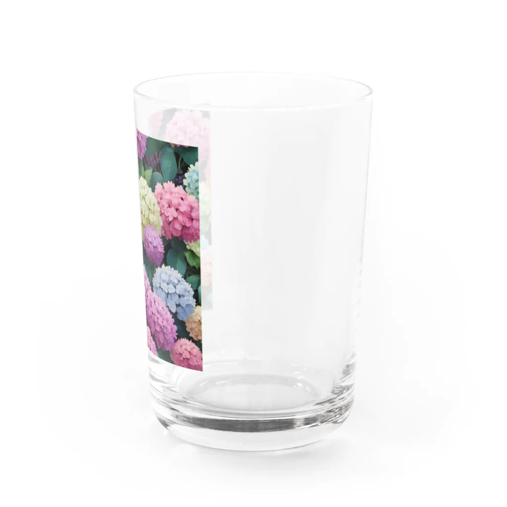 hanayaのあじさい Water Glass :right