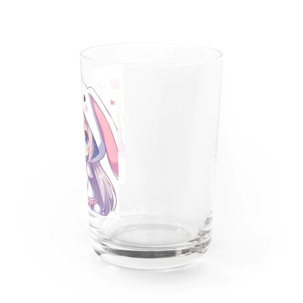 はるちゃん|AIイラスト垢のうさぎ年生まれ うさ美 Water Glass :right