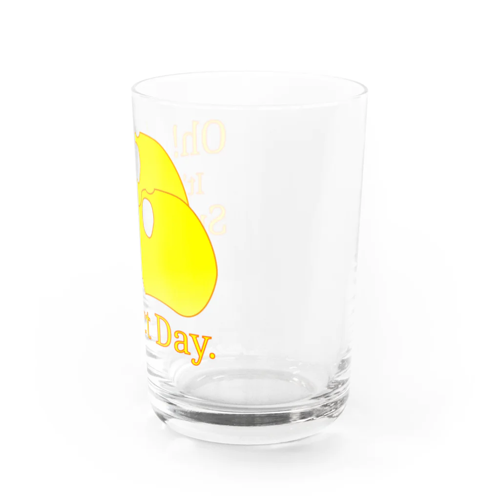 『NG （Niche・Gate）』ニッチゲート-- IN SUZURIのOh! It's Such A Perfectday.（黄色） Water Glass :right