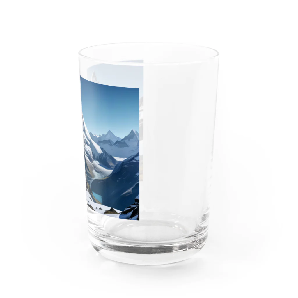 ジャパネットケフィアのアルプスの守り手 マッターホルン(小物) Water Glass :right