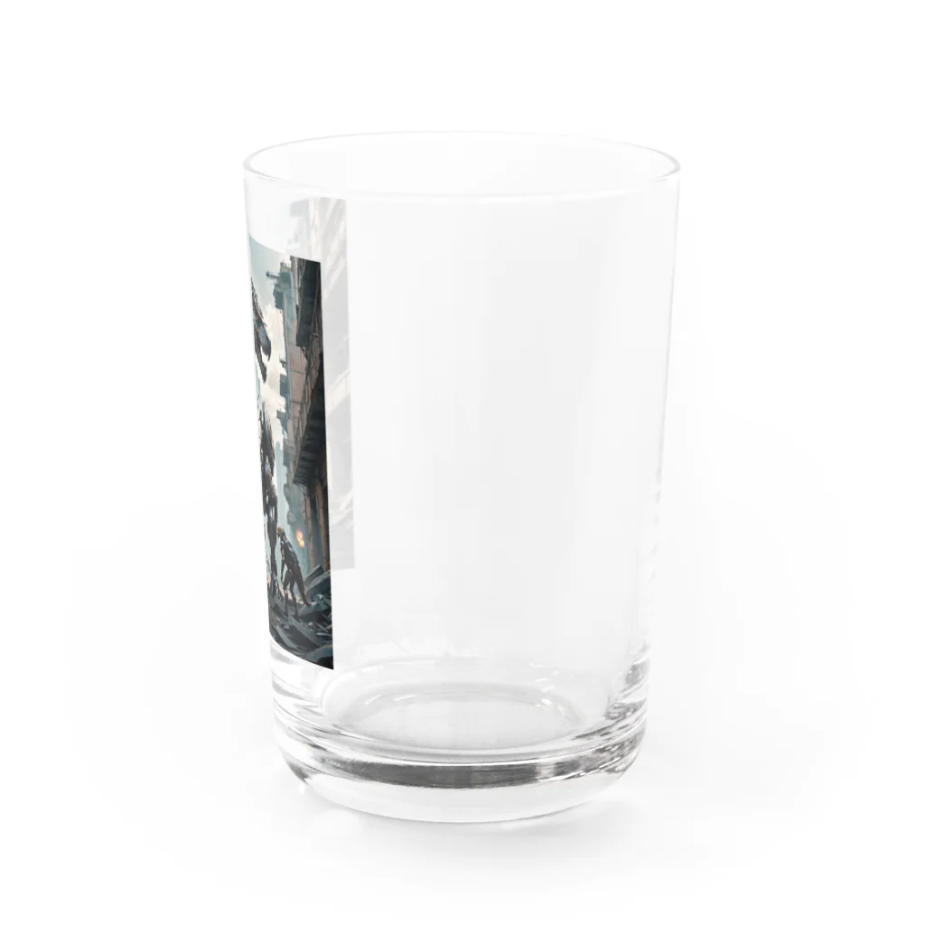 OTIRUBUTUBUTUのゴジラ？ Water Glass :right