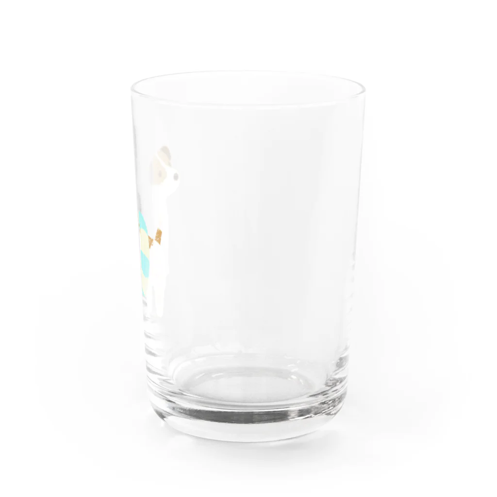 ジャックラッセルテリアのお店の浮き輪 Water Glass :right