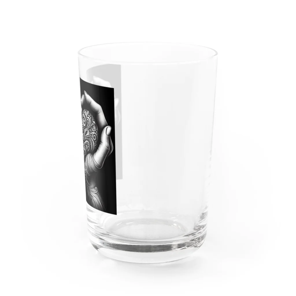 葵花色 mob the Worldの愛をつつむ Water Glass :right