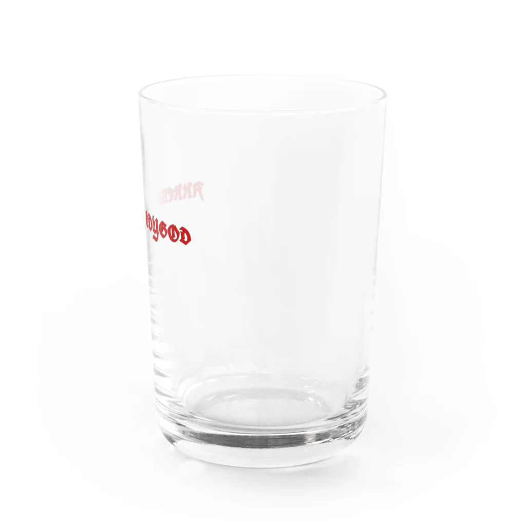 死死死=Dead By DeaDeadのAKKEMOODYGOD (Name Logo) Water Glass :right