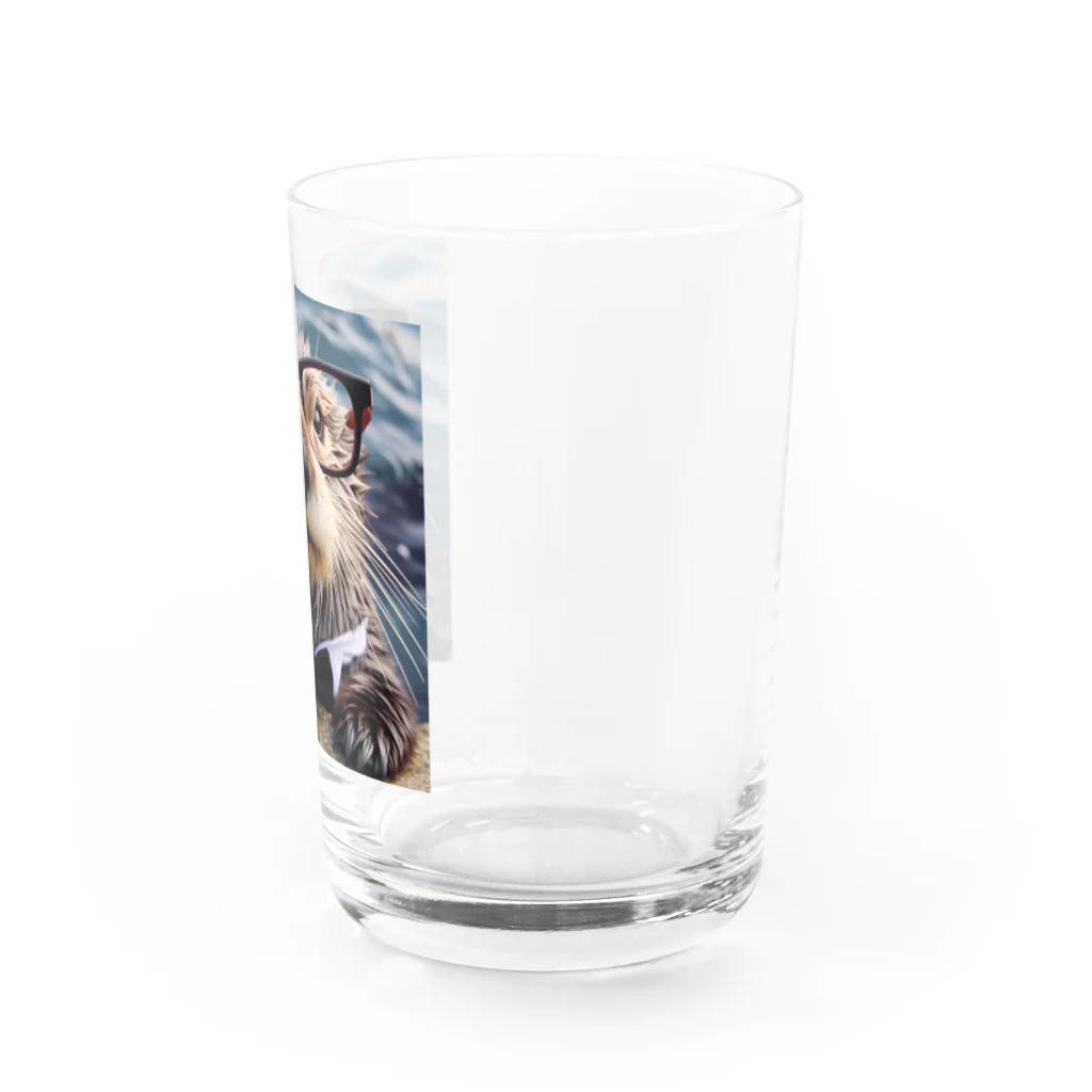 sallysanaの眼鏡フォーマルらっこ Water Glass :right