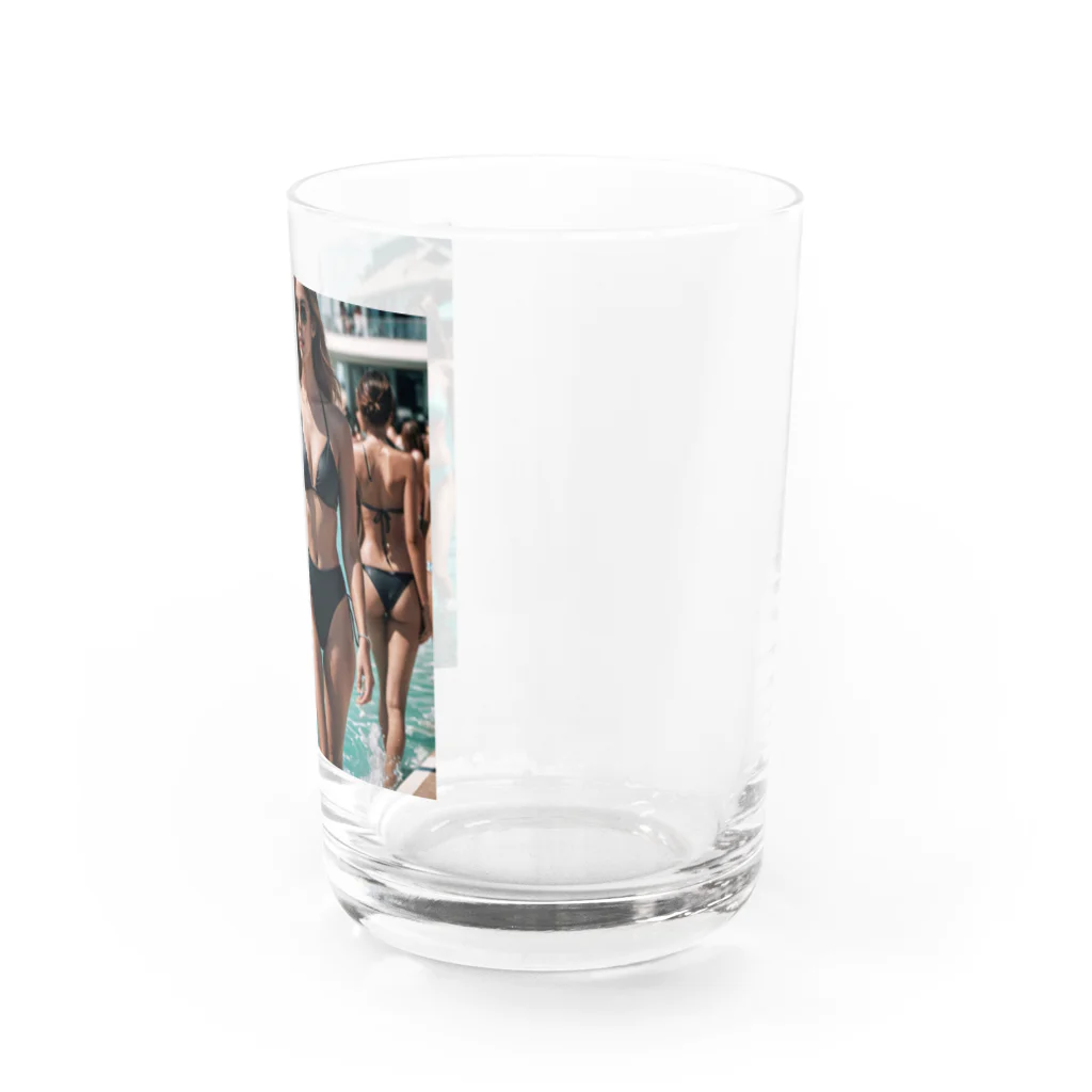 smoking-alcoholの水着の美女 Water Glass :right