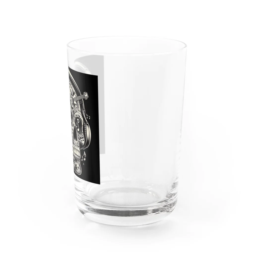 wワンダーワールドwのSKULL013 Water Glass :right