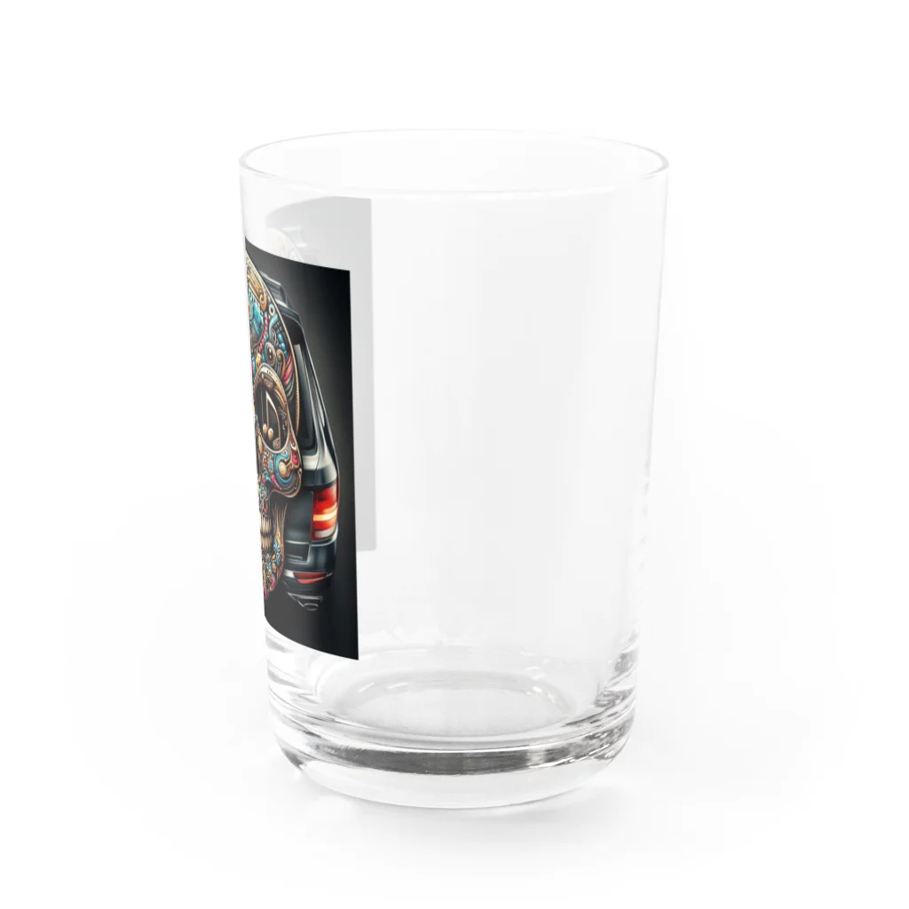 wワンダーワールドwのSKULL016 Water Glass :right