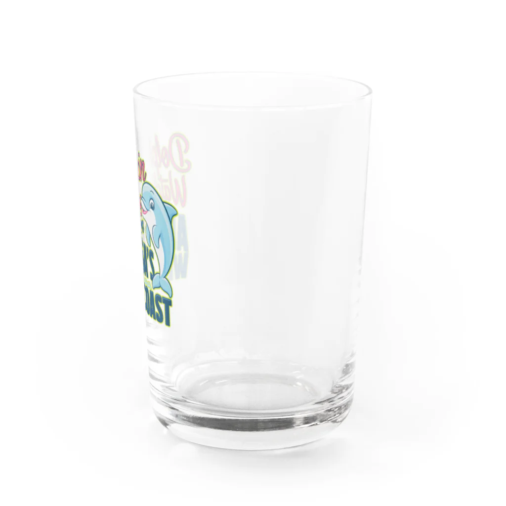 H.webPのAmaxsa西海岸-Dolphin-Watching Water Glass :right