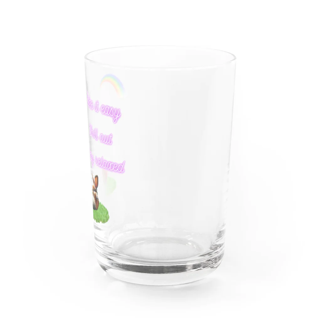 CHOCOLATEAの「心のリセット」 Water Glass :right