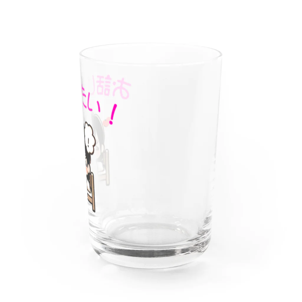 manaco-の話したい女子 Water Glass :right