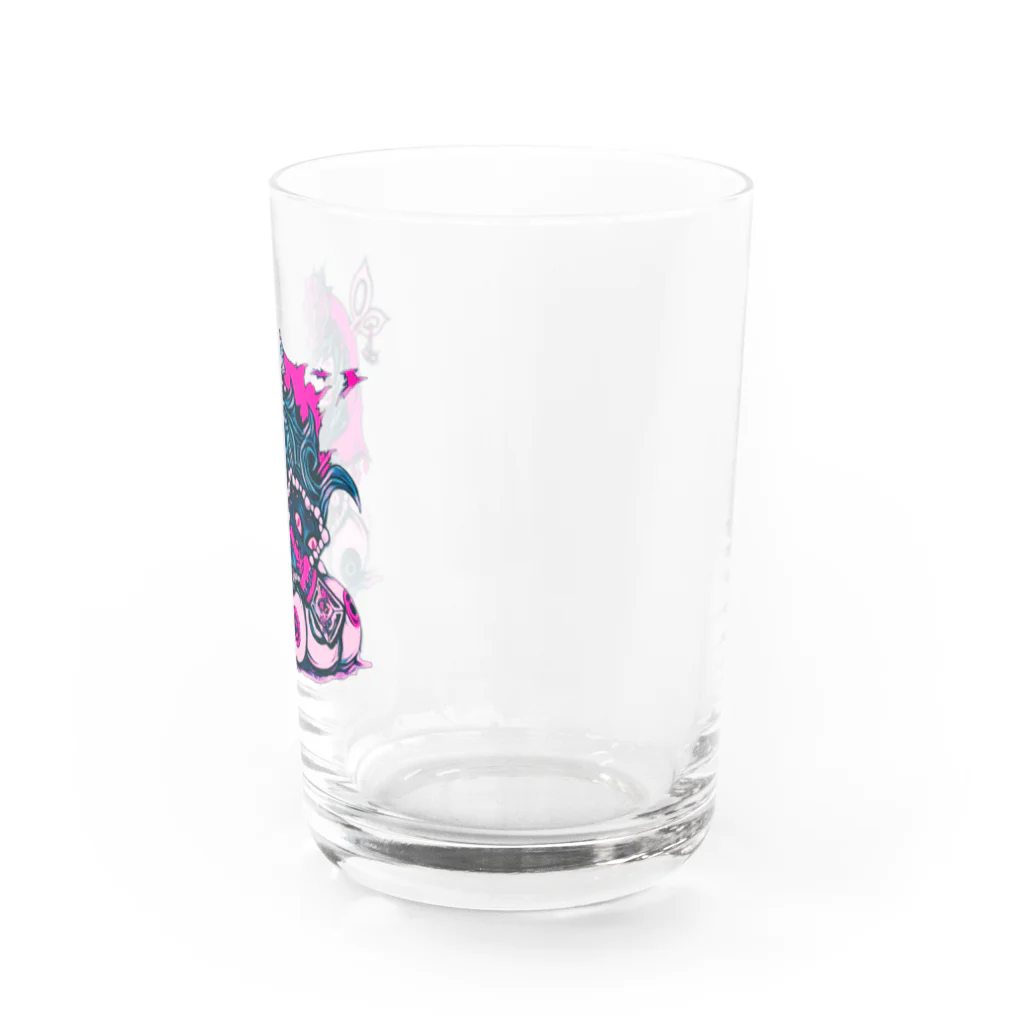 Bitter Sweet Devil's のシザー×ﾋﾟﾝｸ Water Glass :right