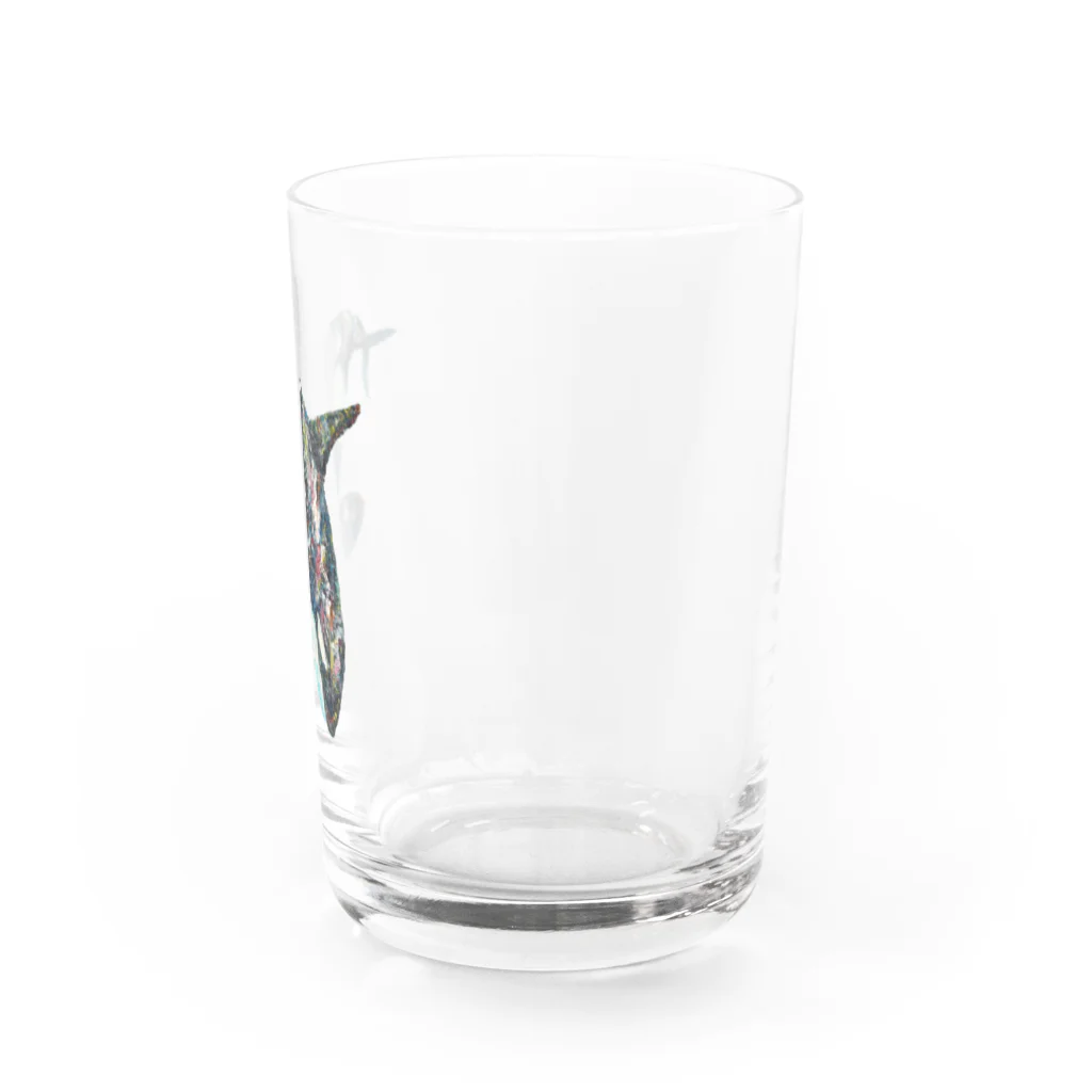 yuriのシャチ Water Glass :right