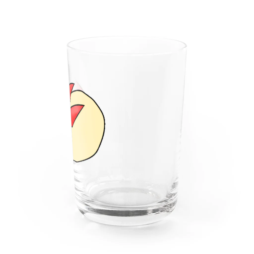 Lily bird（リリーバード）の優しいうさぎリンゴちゃん グラス右面