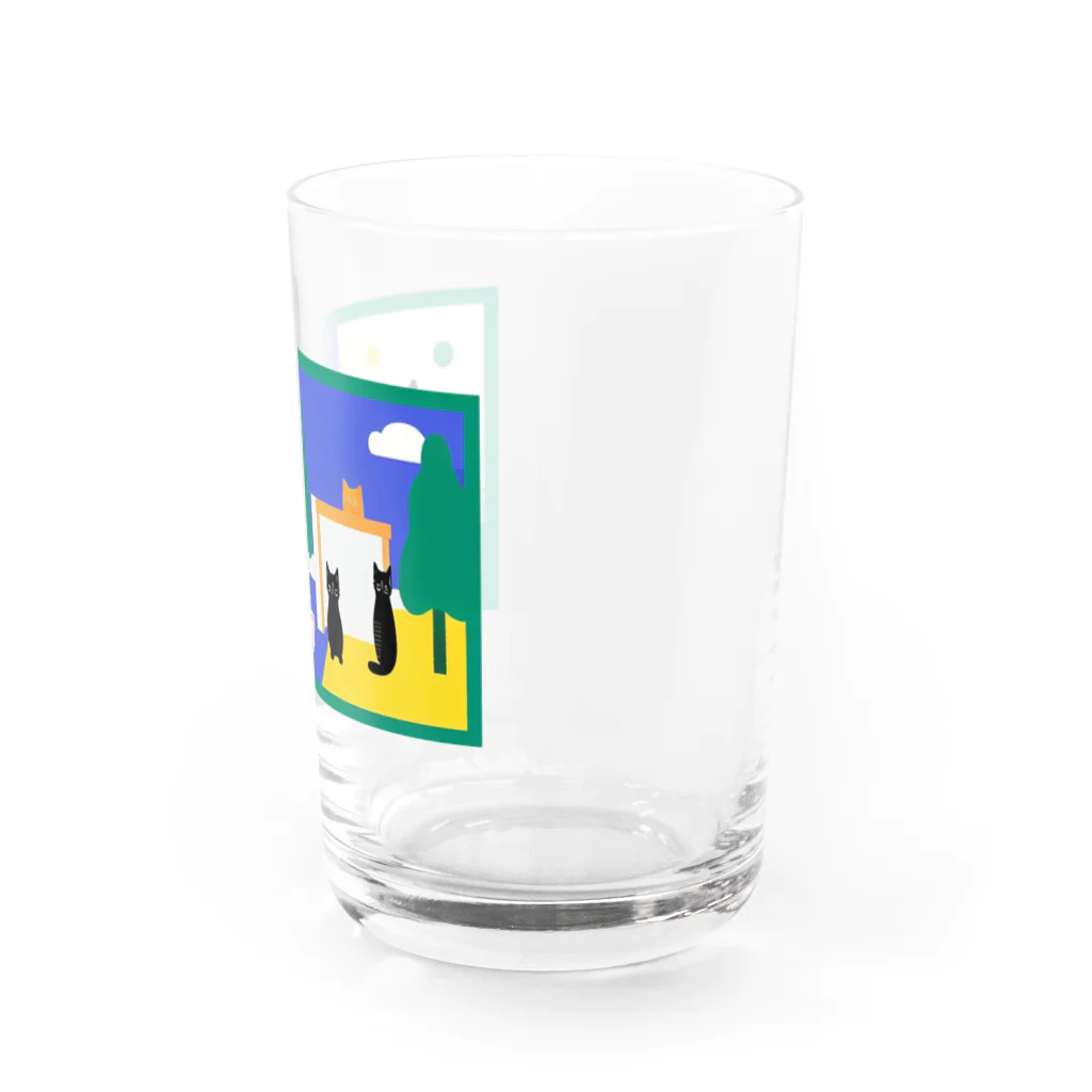 ryujiのお上品なおネコ様のデザイン４ Water Glass :right