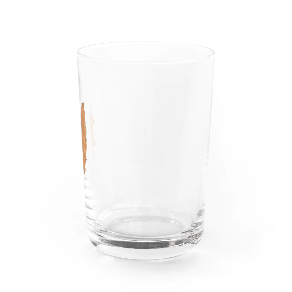 maru-marumochiのリスさん Water Glass :right