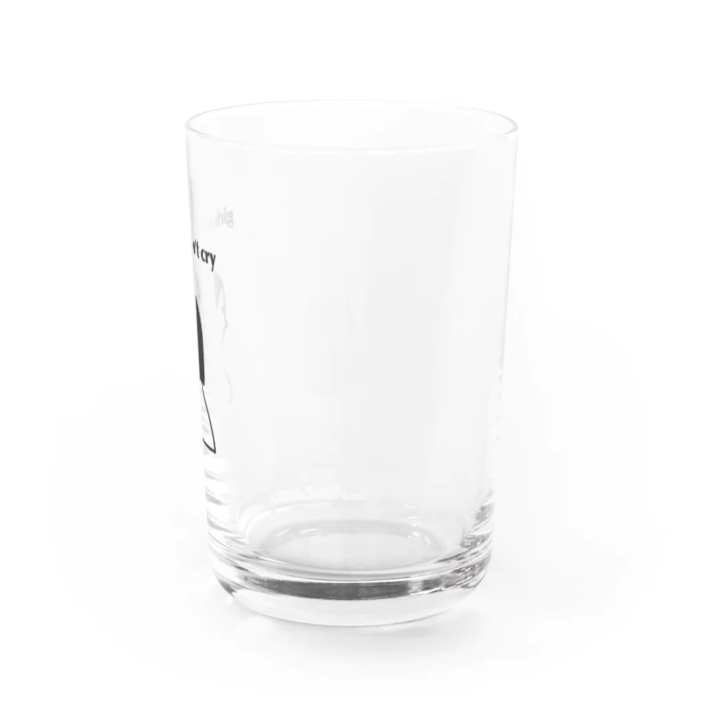 asobiartworksのgirls don't cry Water Glass :right