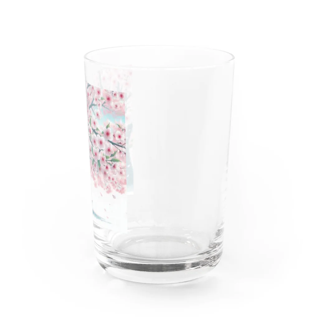 Rパンダ屋の「春風景グッズ」 Water Glass :right