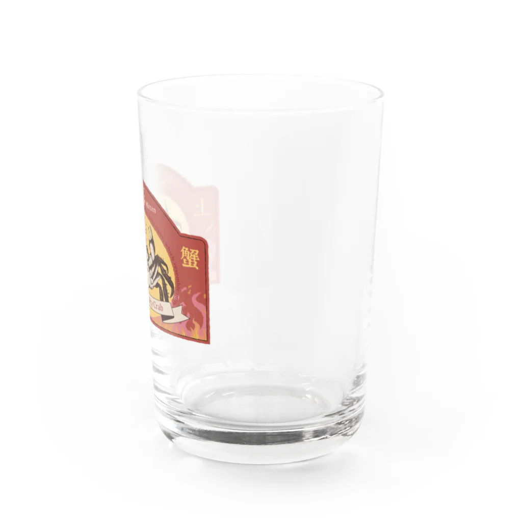 海鮮ちあきの上海蟹（LOVE） Water Glass :right