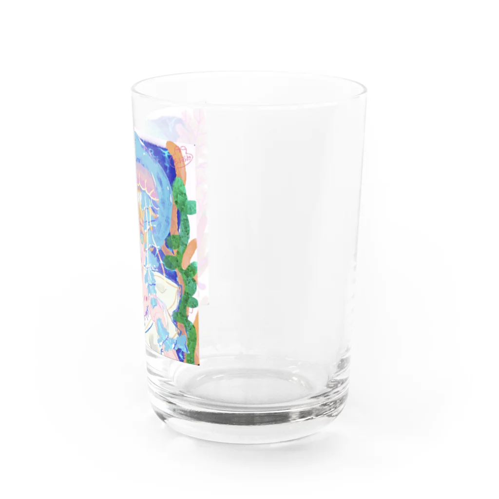 もふおみのJelly Fish Water Glass :right