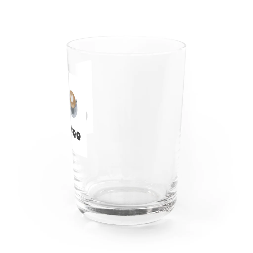 BIMAMECOFFEEのI♡coffee Water Glass :right