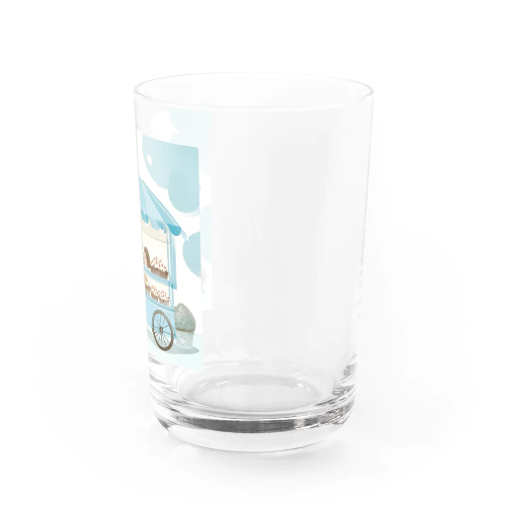 kanna-kotokoのハリネズミグッズ Water Glass :right