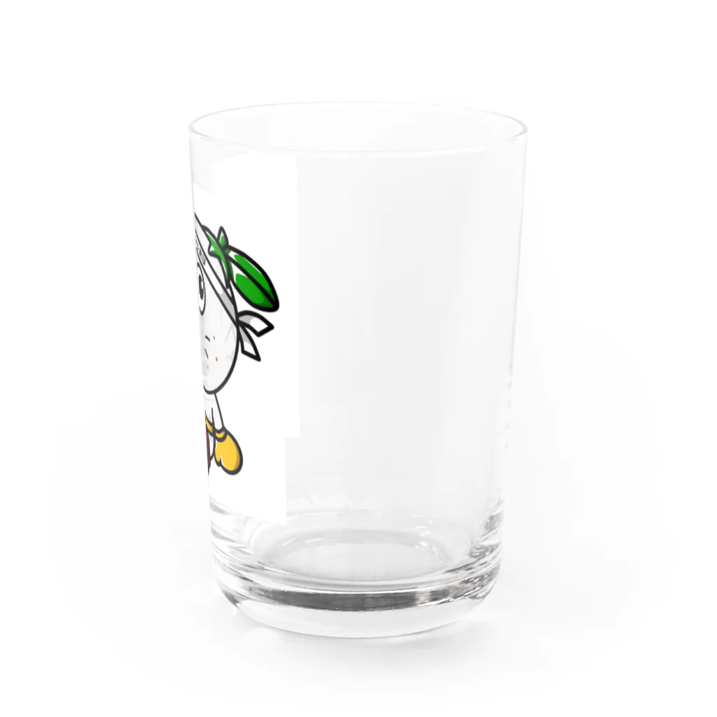 あじまるくんのあじまるくんのみかんジュース専門グラス Water Glass :right