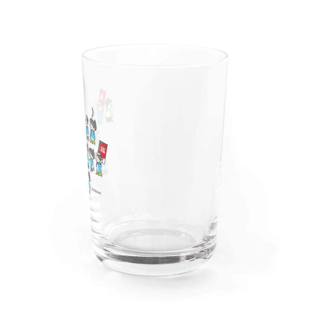 reiseidoの新選組隊士旗赤 Water Glass :right