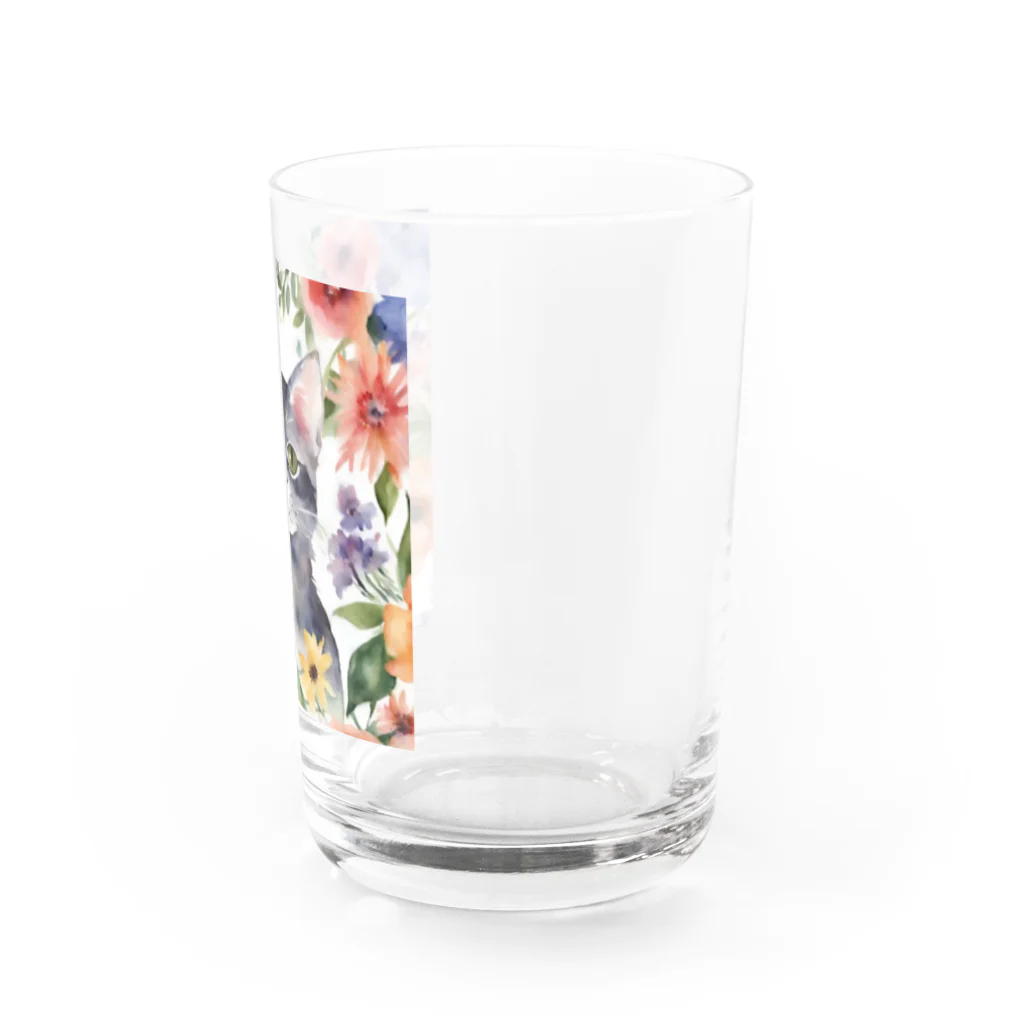 そぼろ堂の花といっしょ💐 Water Glass :right
