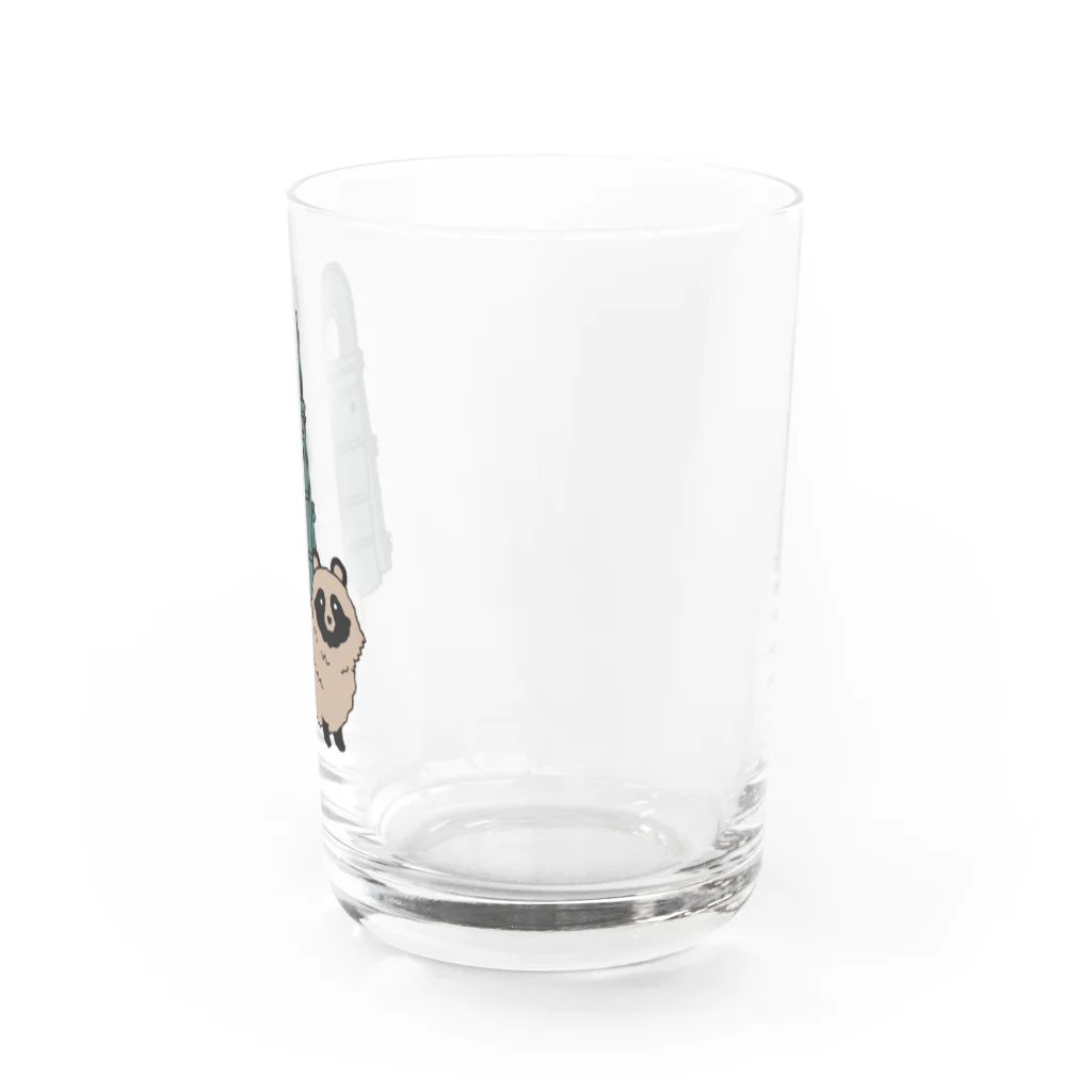 tanuki_msの銅鐸とタヌキ Water Glass :right