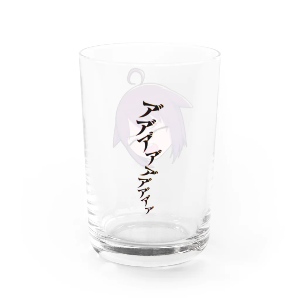 アルティメット佐々原の強い酒を飲んだ時の顔グラス Water Glass :right