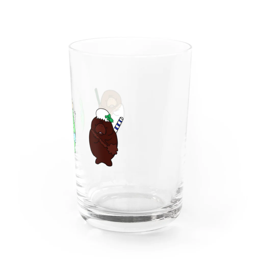 のーんびりり24のステラーカイギュウカフェ Water Glass :right