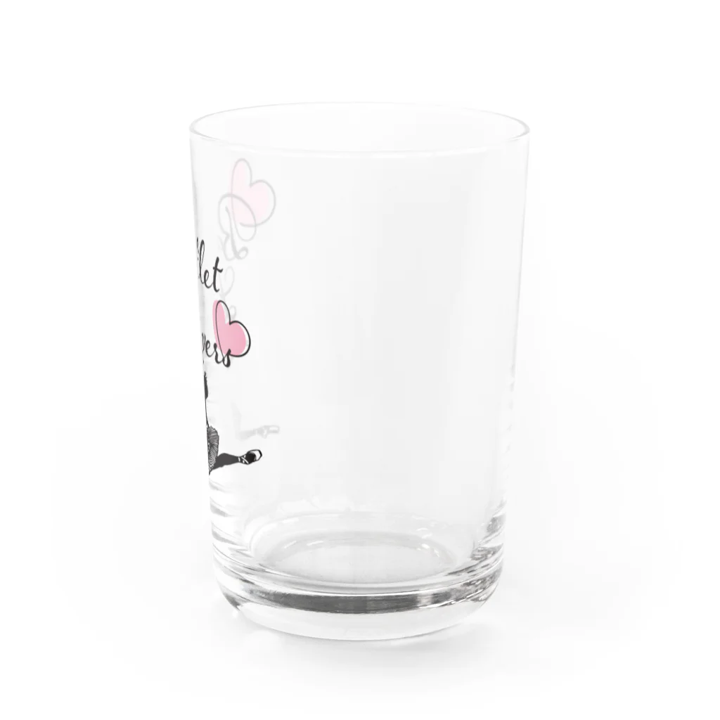 Saori_k_cutpaper_artのBallet Lovers Ballerina Water Glass :right